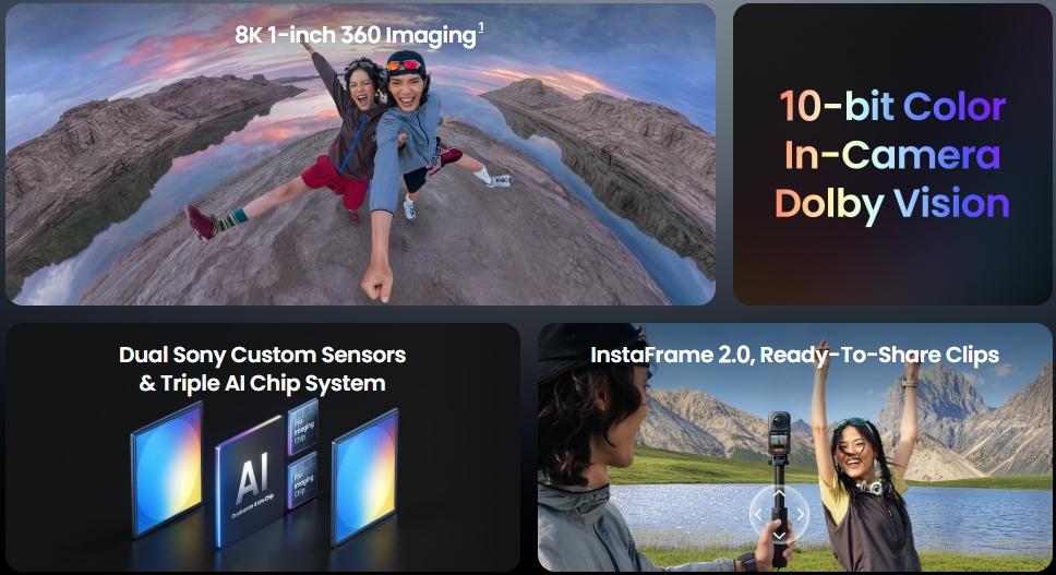 Insta360 X6 ก้าวต่อจาก X5 กล้อง 360 องศาที่พร้อมสำหรับคอนเทนต์เมนสตรีม