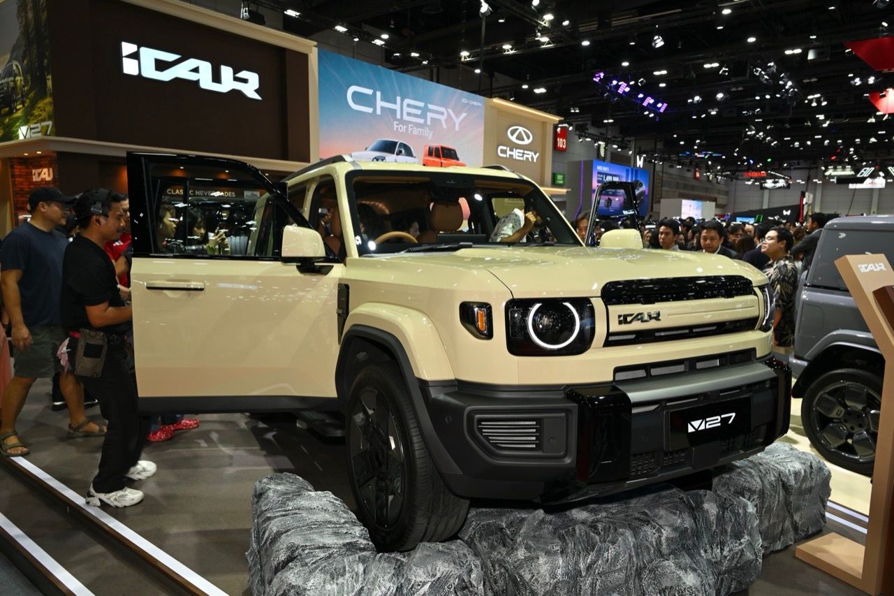 iCAUR V27 REEV เอสยูวี Boxy วิ่งไกล 1,000 กม ด้วยหัวใจไฟฟ้าแบบ REEV