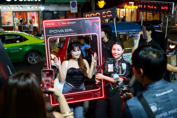 TECNO POVA 8 Pro 5G Lamborghini Limited Edition สมาร์ตโฟนลักชัวรีสายไลฟ์สไตล์