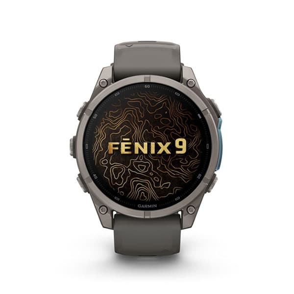 Garmin Fenix 9 Pro สมาร์ตวอตช์ไทเทเนียมจอ 3,000 นิตเพื่อสายสปอร์ตจริงจัง