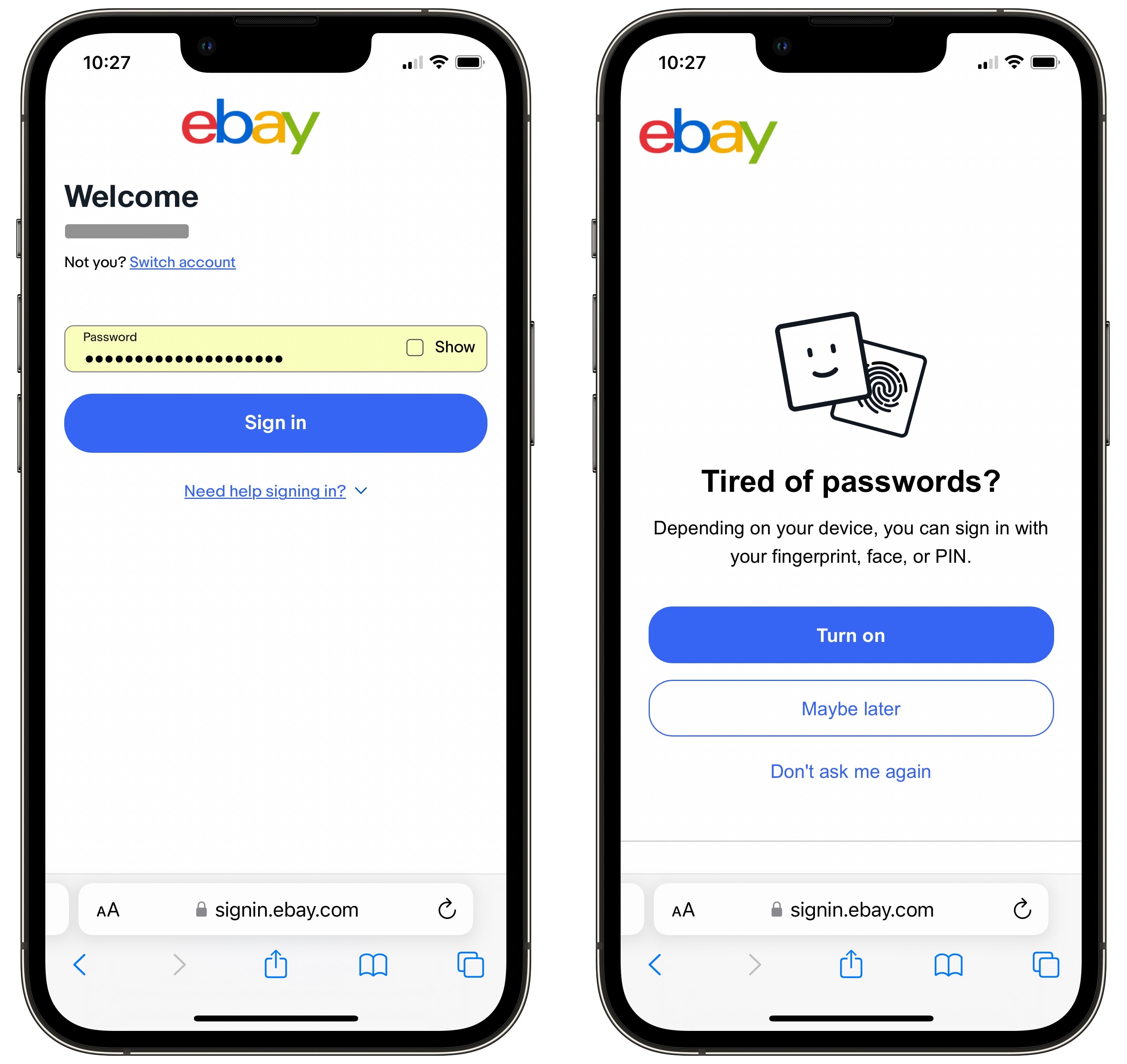 ลบรหัสผ่านตลอดกาล ตั้งค่า passkeys ด้วย Face ID บนมือถือ
