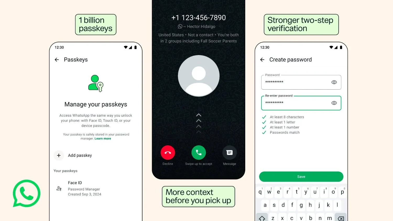 ล็อก WhatsApp ให้แน่นด้วยหลาย Passkey และรหัสผ่านแบบใหม่