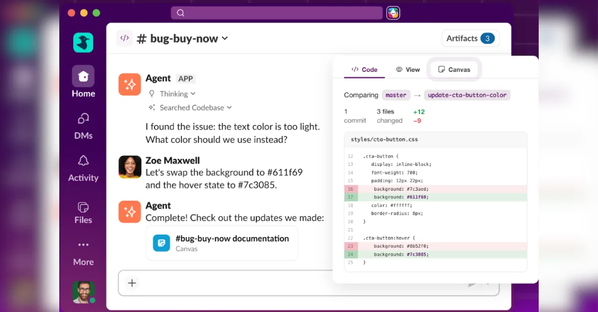 Slack Code AI เปลี่ยนห้องแชทให้กลายเป็นห้องเขียนโค้ดของทั้งทีม
