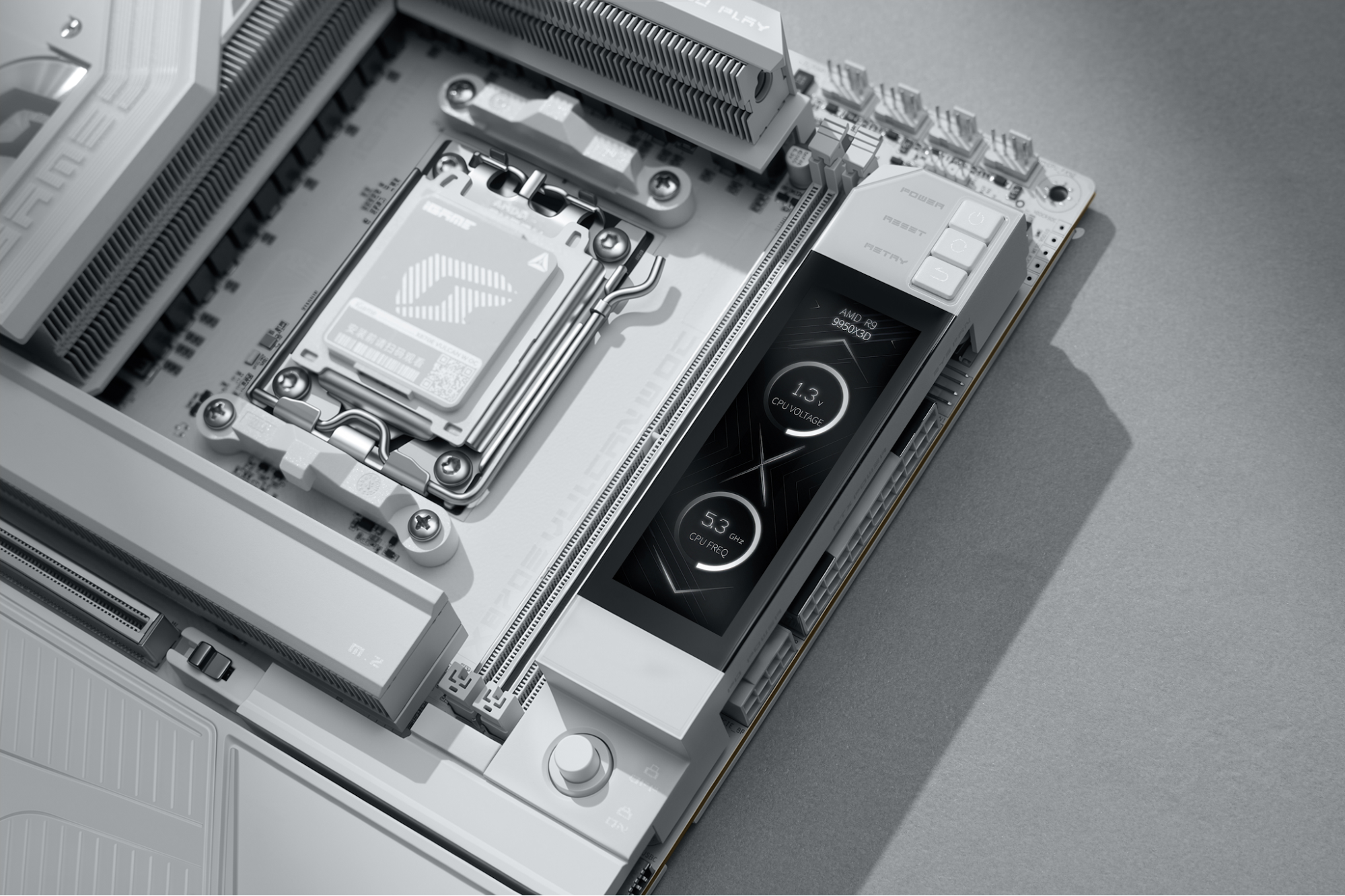 รีวิว Colorful iGame X870E VULCAN W OC เมนบอร์ดขาวสุดจัดสาย OC
