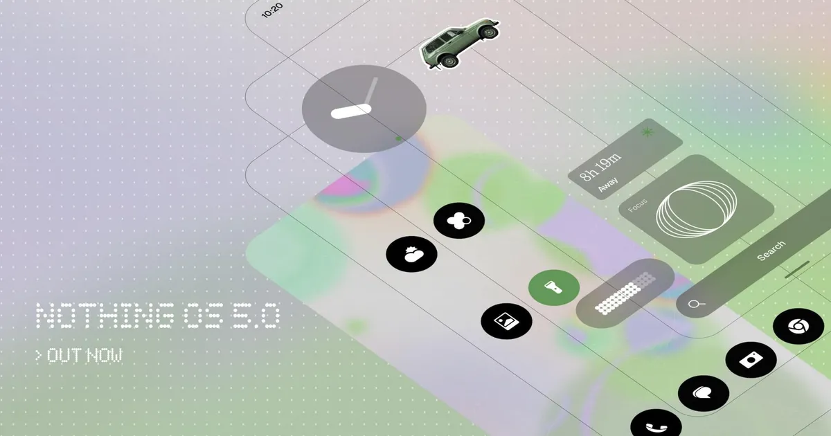 Nothing OS 5.0 พลิกประสบการณ์ด้วย Essential AI และ Glyph ใหม่