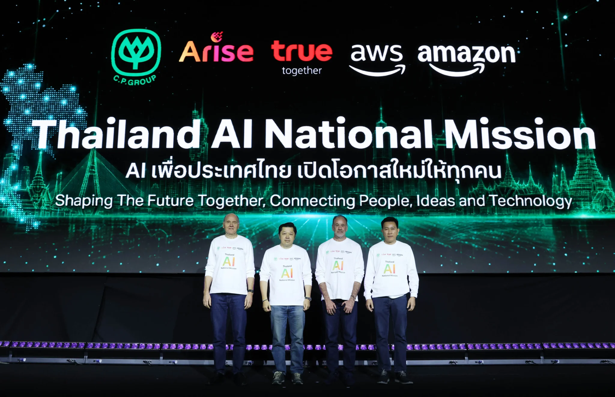 ดีล CP–Arise–True–Amazon พลิกเกมสู่ศูนย์กลาง AI ภูมิภาค