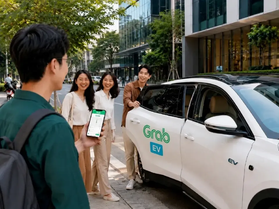 Grab Group Ride แชร์รถสี่คน เส้นทางเดียว แบ่งค่าโดยสารโปร่งใส