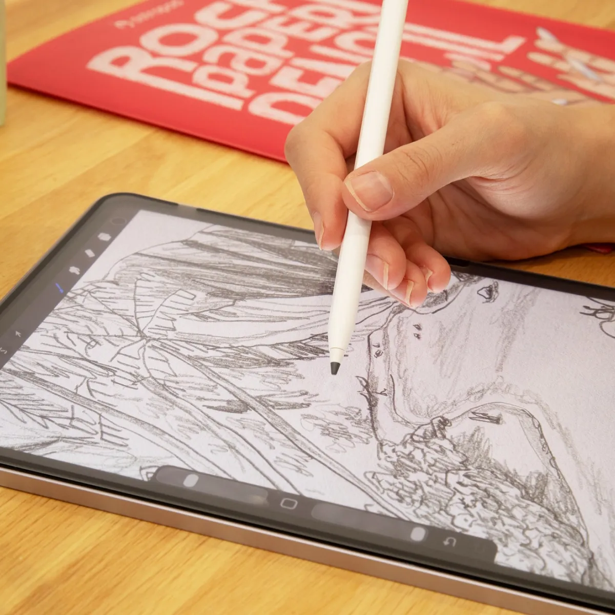 รีวิว Rock Paper Pencil 4 เปลี่ยนฟีลเขียน iPad ให้เหมือนดินสอกราไฟต์