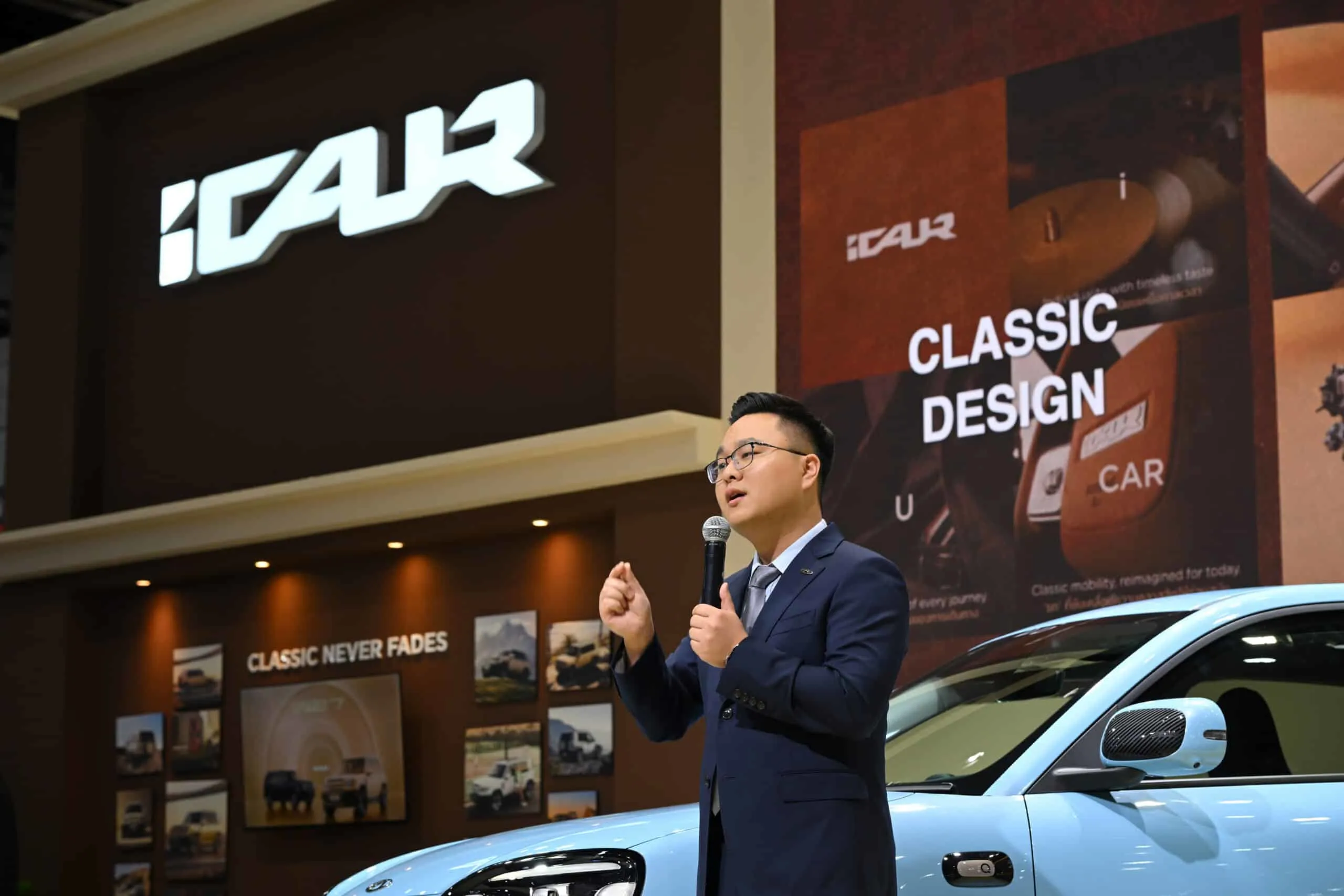 เจาะลึก iCAUR V27 REEV เอสยูวีทรงกล่องกับแนวคิดยานยนต์พลังงานใหม่ระยะไกล