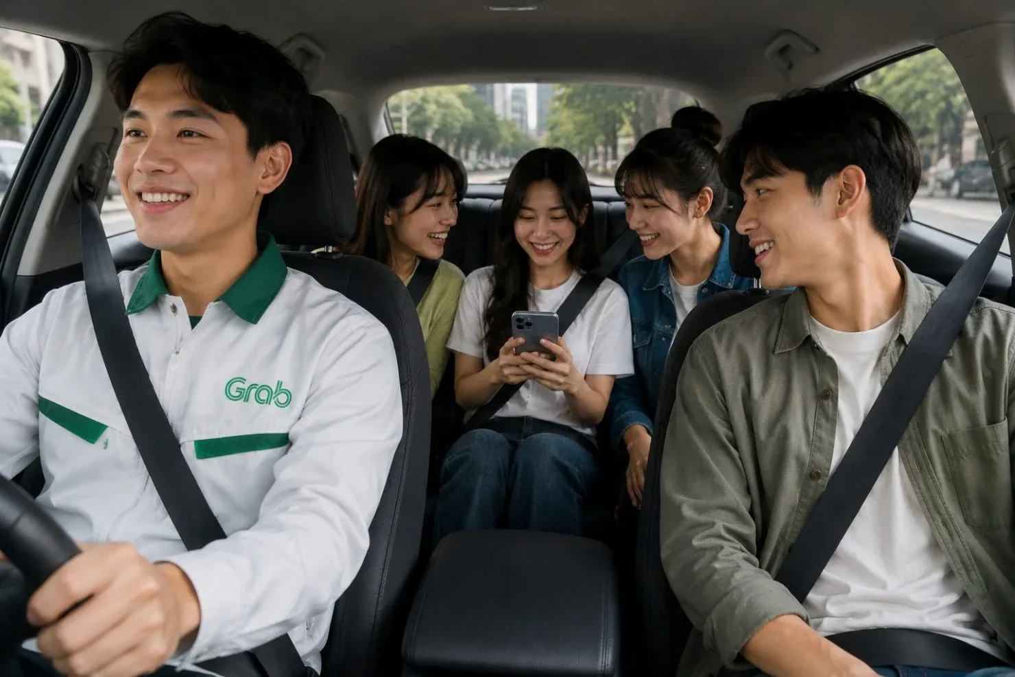 Grab Group Ride แบ่งเส้นทาง แชร์ค่าโดยสาร ด้วยคาร์พูล AI ที่คิดราคาแฟร์