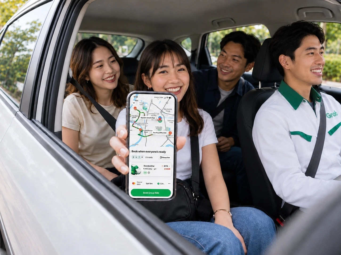 Group Ride และ Grab EV เมื่อการนั่งรถแชร์กลายเป็นทางลัดลดคาร์บอน
