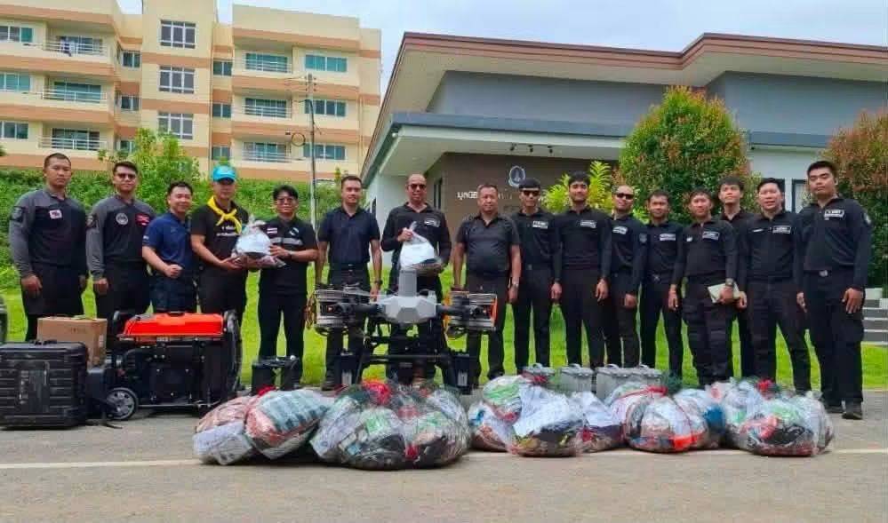 โดรนบูรณาการรับมือน้ำท่วม น่านกำลังพิสูจน์อนาคตระบบสาธารณสุขฉุกเฉิน
