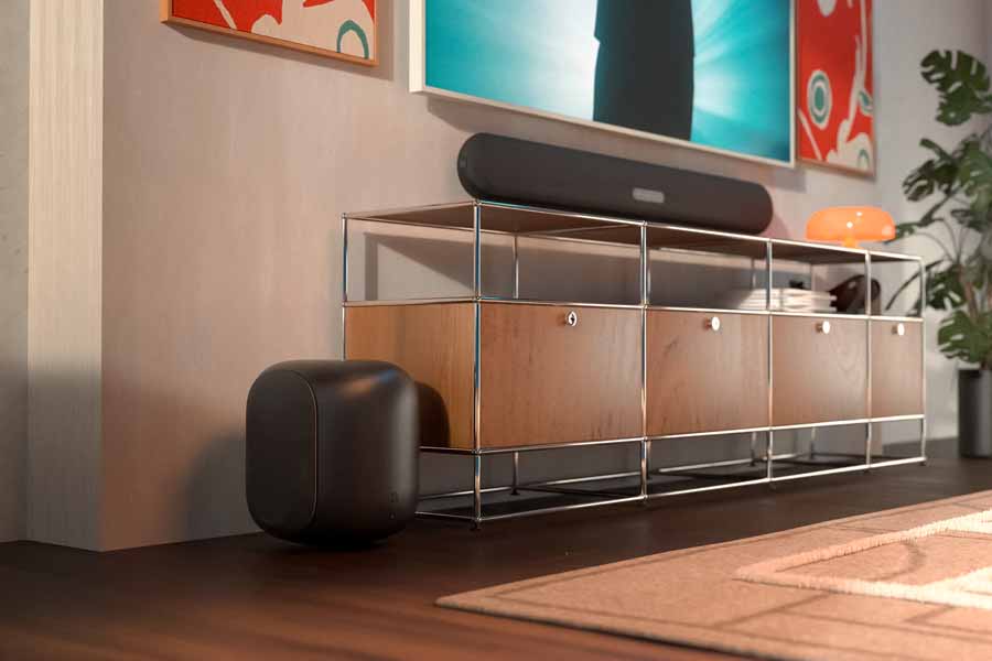 Bluesound PULSE SUB ลำโพงซับวูฟเฟอร์ไร้สายที่เพิ่มเบสลึกโดยไม่กินพื้นที่