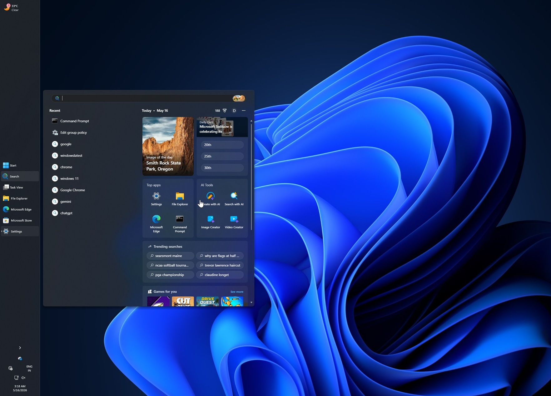 คู่มือปรับแต่ง Taskbar และ Start menu ใหม่ใน KB5120998