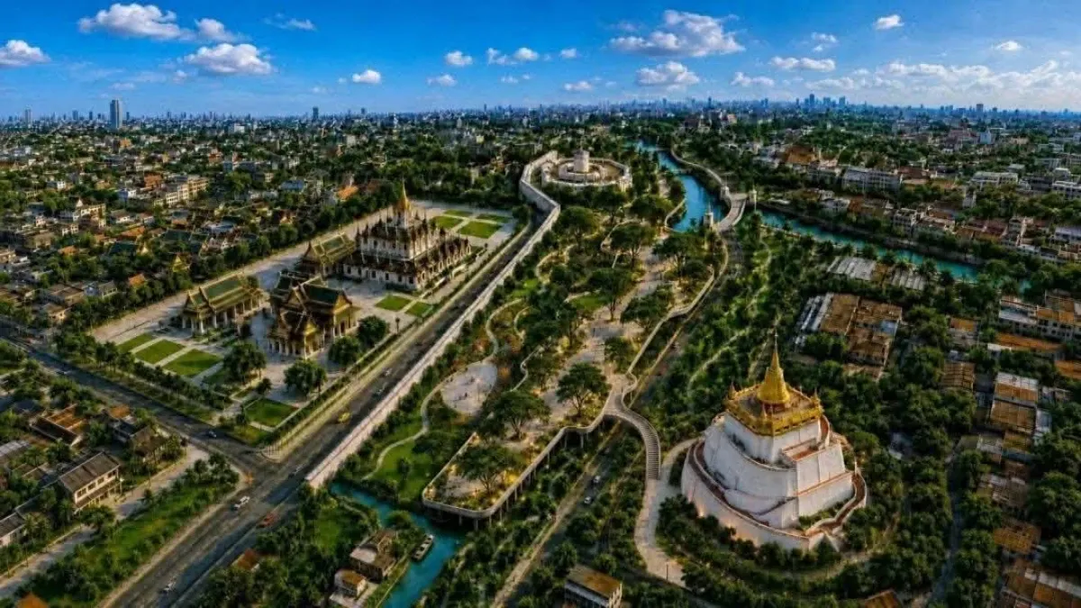 สวนลอยฟ้า 2 ชั้น พลิกเกาะรัตนโกสินทร์สู่ฮับท่องเที่ยวโลก