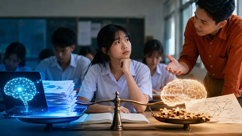 AI ในห้องเรียนกำลังทำให้เด็กหยุดคิด หรือทำให้ครูต้องสอนใหม่