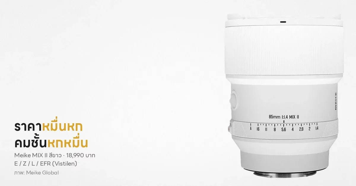 คู่มือเลือกเลนส์ Meike 85mm Autofocus สำหรับ GFX และ Nikon Z