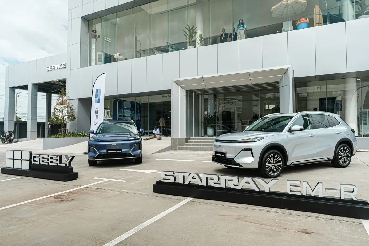 Geely Starray EM-R รถ REEV 218 แรงม้า เปิดราคา 699,900 บาทเขย่าตลาด
