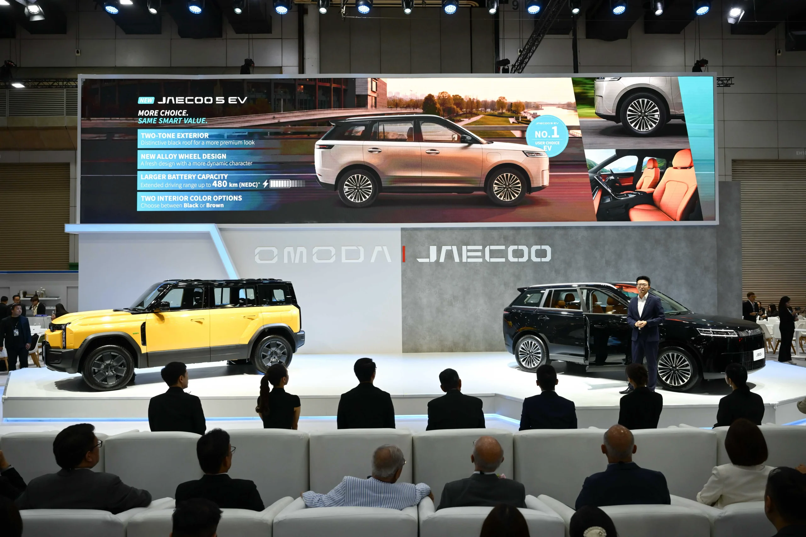 JAECOO 5 EV ULTRA รถไฟฟ้าระยะทางไกลที่เขย่าตลาดกลาง
