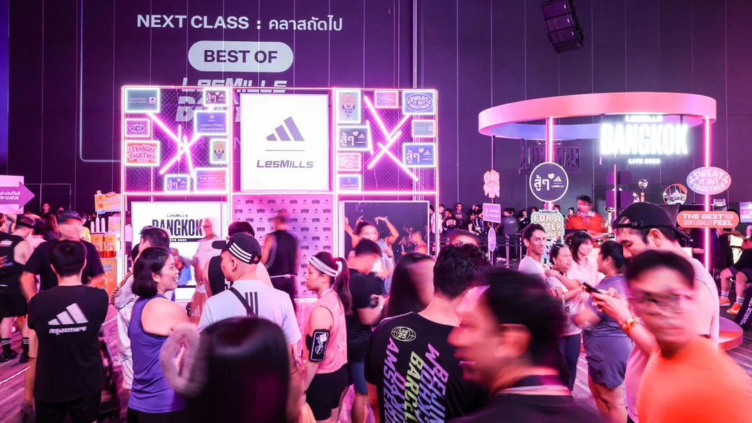 Les Mills Live Bangkok มหกรรมกรุ๊ปฟิตเนสที่เปลี่ยนงานออกกำลังกายให้กลายเป็นงานเทศกาล