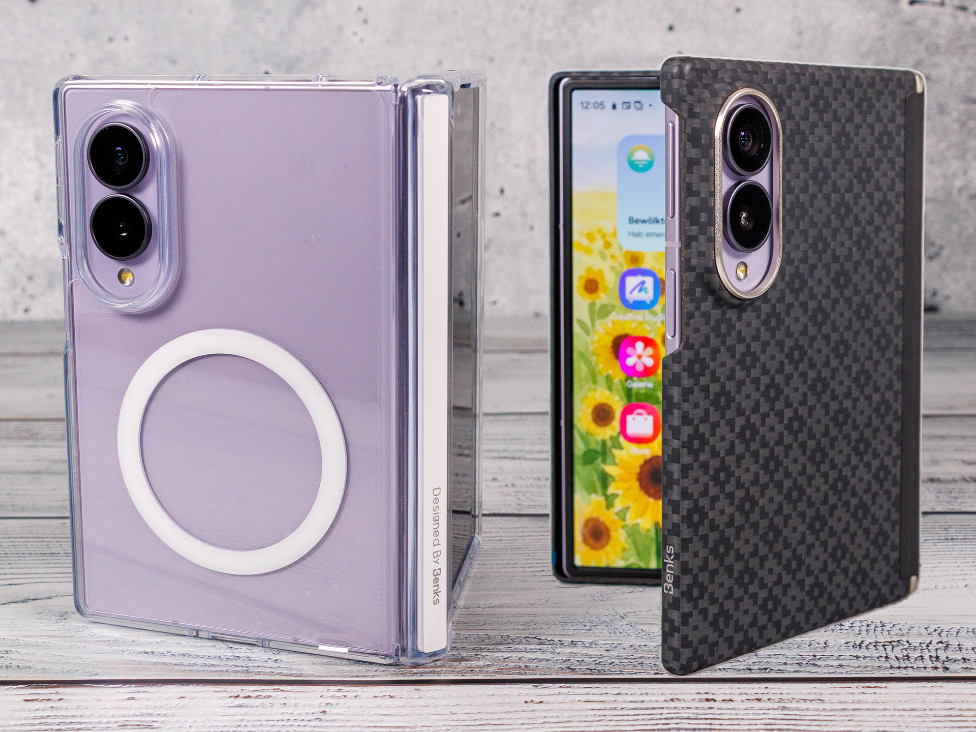รีวิวเคส Galaxy Z Fold8 เปรียบเทียบ Pitaka Aramid กับ Benks Grand Combo