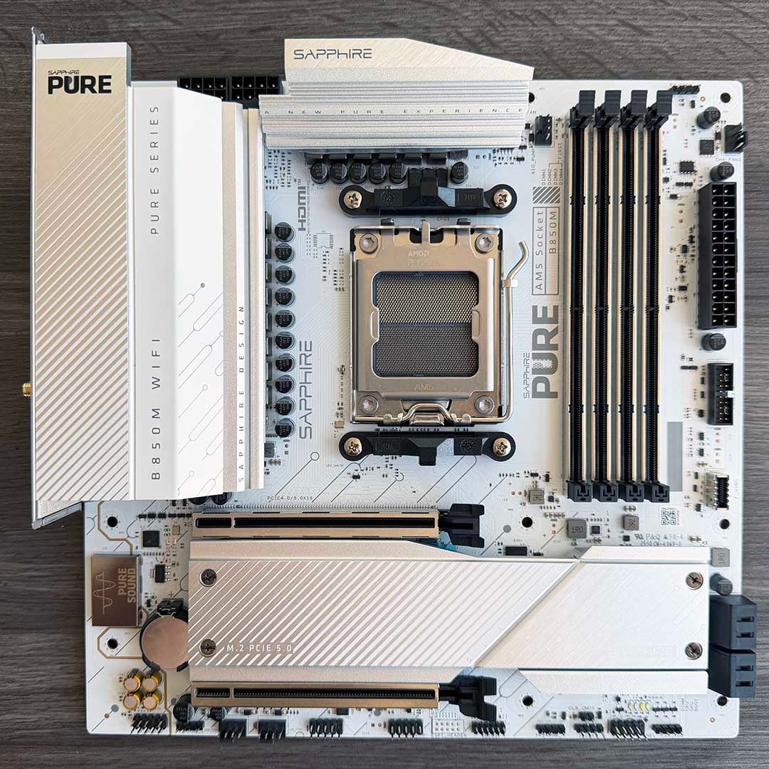 เมนบอร์ด B850 ราคาถูกกับ PCIe 5.0 และ WiFi ระดับพรีเมียม