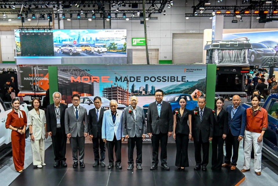 ตลาดกระบะ EV เดือด กระบะไฟฟ้า GEELY RIDDARA ECON L ท้ายยาวรุกยึด 85% ของเซ็กเมนต์