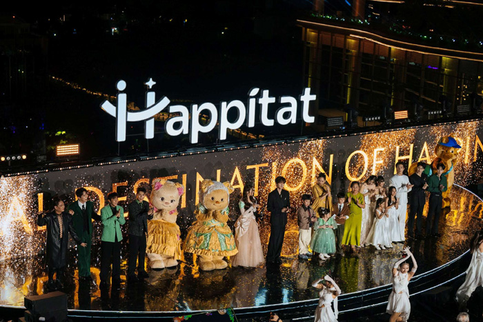 Happitat โครงการใหม่ 2 แสนตร.ม. เปิดอาณาจักรความสุขบางนาด้วยโดรนโชว์ครั้งประวัติศาสตร์