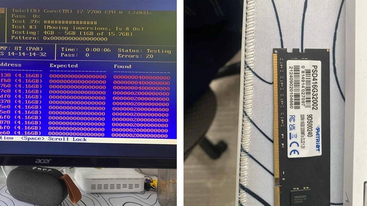 หน่วยความจำ DDR5 ปลอมกับกับดักการรับประกันที่นักประกอบพีซีต้องเจอ