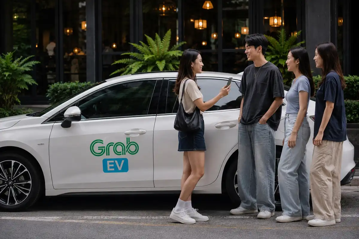 Grab Group Ride ใช้ AI แบ่งค่าโดยสาร ประหยัดและรักษ์โลก