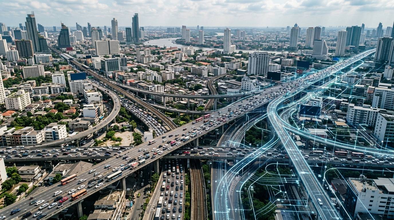 Urban Intelligence แปลงข้อมูลเมืองเป็นการตัดสินใจแบบเรียลไทม์