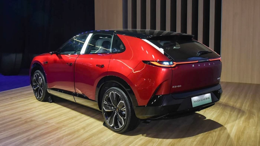 Mazda CX-6e SUV ไฟฟ้าใหม่ กับ LiDAR ระบบขับขี่และระยะวิ่ง 484 กม