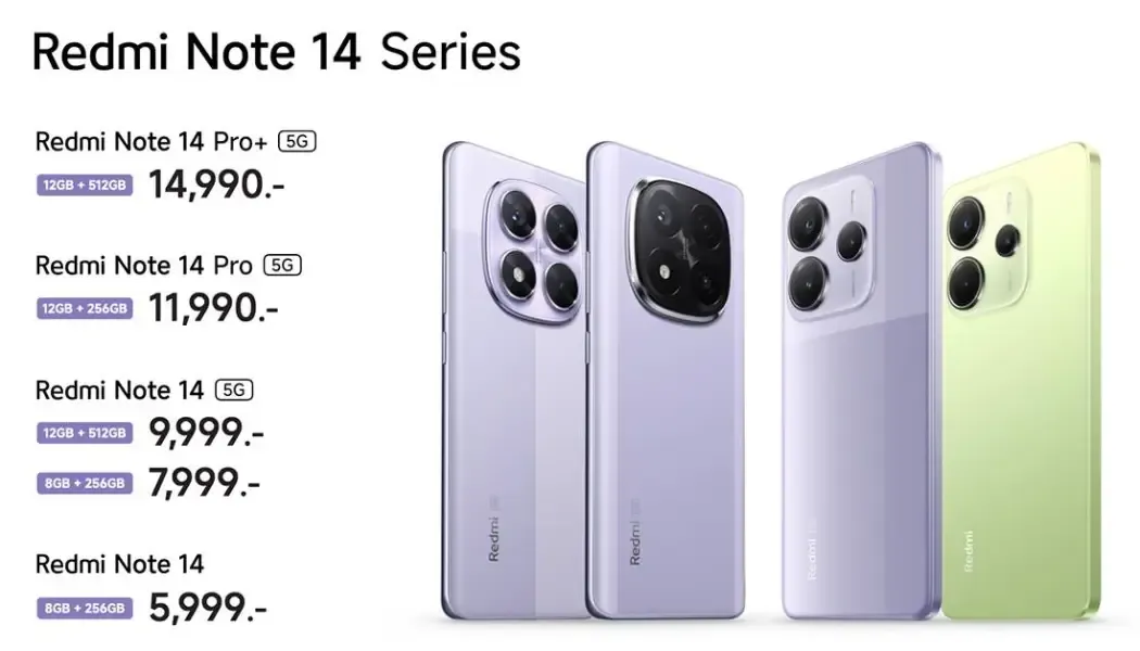 Redmi 14C vs Redmi Note 17 ซีรีส์ สมาร์ทโฟนบัджเจตรุ่นไหนคุ้มค่ากว่า