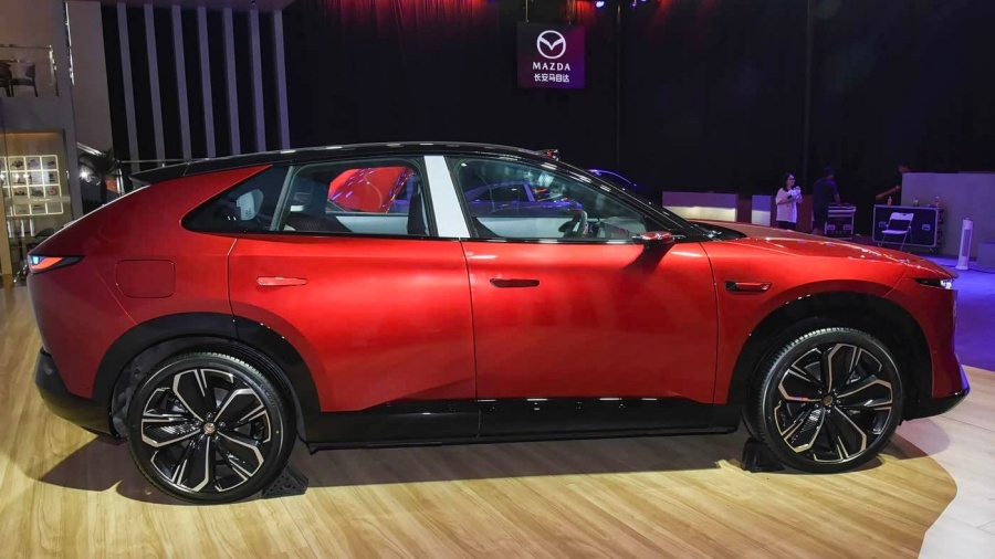 Mazda CX-6e รถไฟฟ้า LiDAR พร้อมระบบ L2+ ชิงตลาด SUV ไฟฟ้า