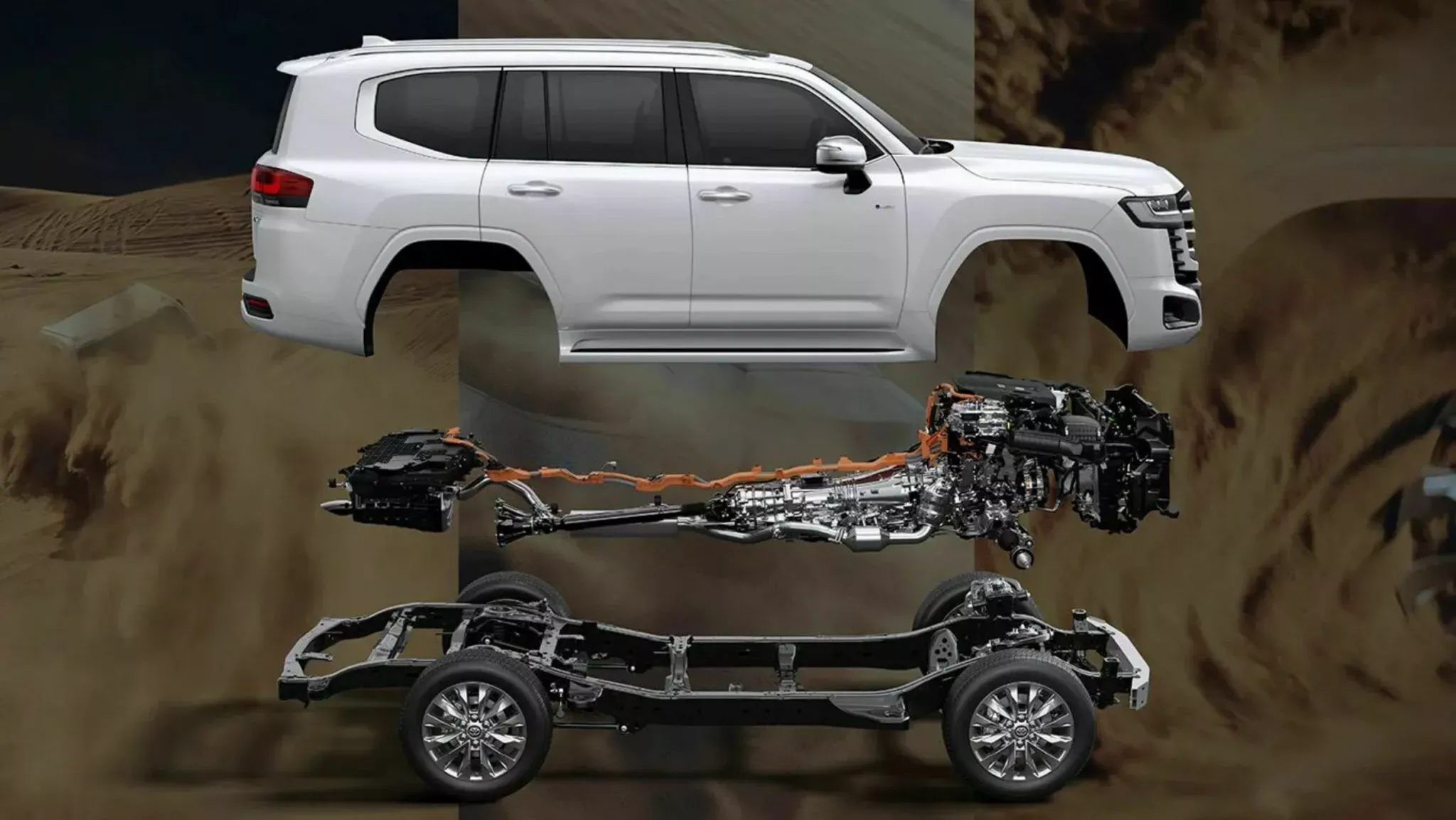 Land Cruiser 300 ไฮบริดใหม่ แรงสุดในตระกูลแต่คิดต่างเรื่องอนาคต