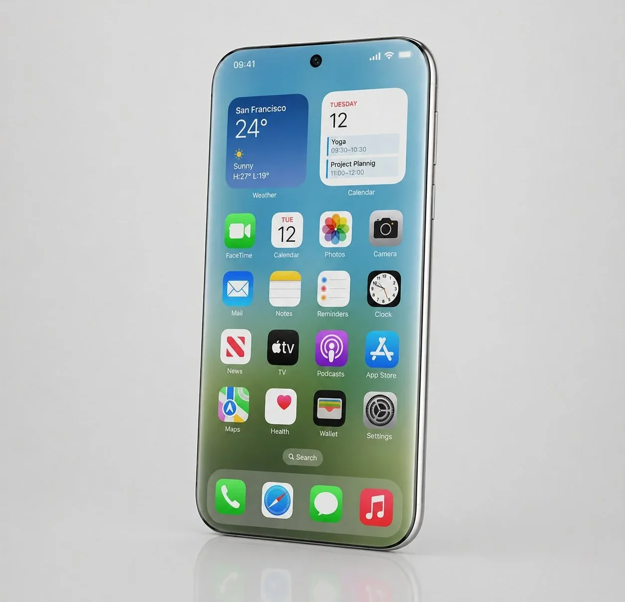 iPhone 20 ดีไซน์กระจกโค้งใหม่ สัญญาณการเปลี่ยนเกมด้านการผลิตและความร้อนของ Apple