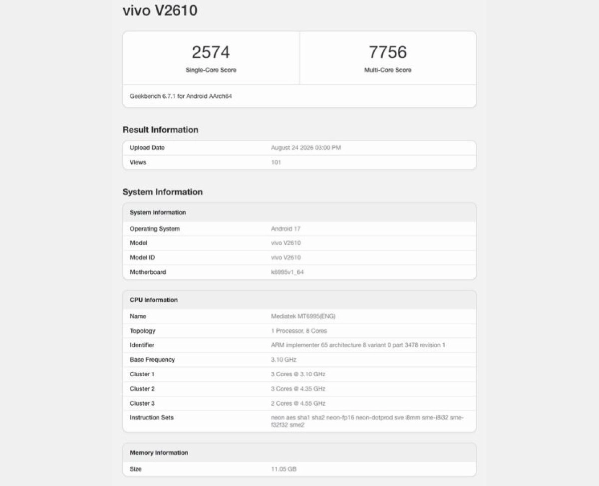 vivo X500 Pro Max สมาร์ตโฟนถ่ายภาพระดับมือโปรที่สเปกไม่ใช่เล่น