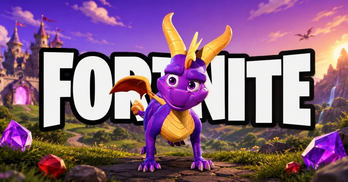 ไกด์สกินลิขสิทธิ์ Crash, Master Chief, Lilith และ Spyro ใน Fortnite