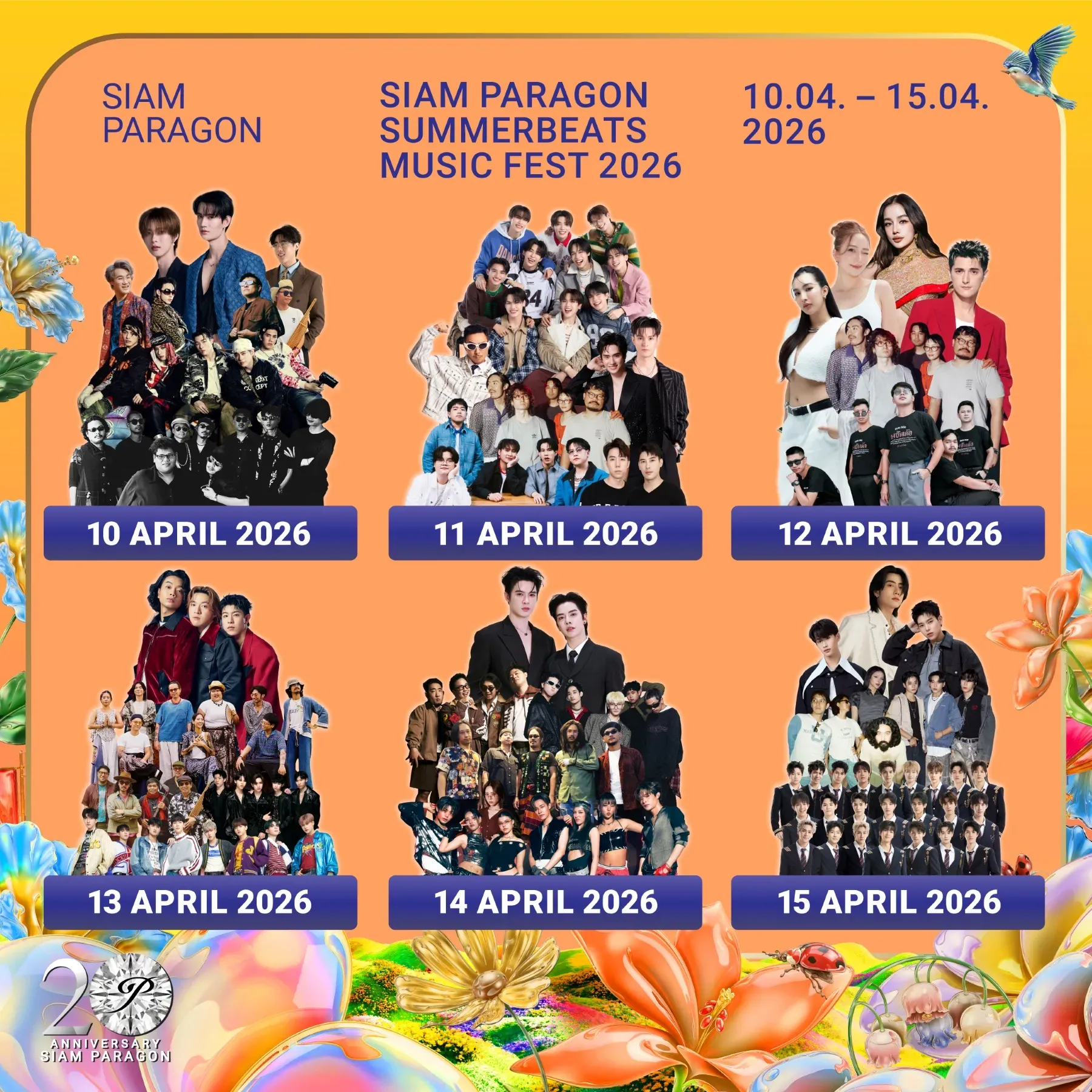 5 เทศกาลใหญ่ที่กำลังเขียนปฏิทินงานใหม่ของกรุงเทพ