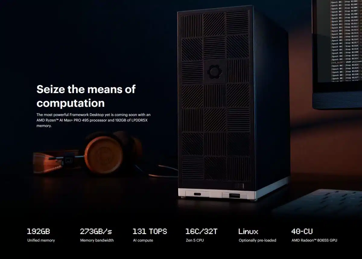 มินิพีซี AI Ryzen 128GB–192GB RAM พลิกโฉมเวิร์กสเตชันครีเอเตอร์