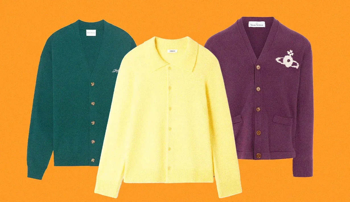 Colorful Cardigans คู่มือเลเยอร์เสื้อคาร์ดิแกนผู้ชายรับลมเย็น