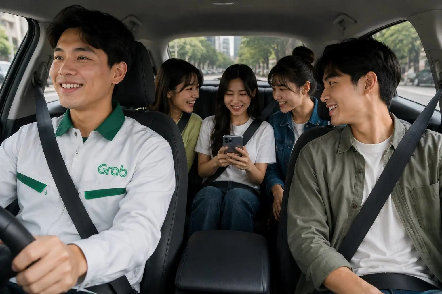Grab Group Ride คาร์พูลอัจฉริยะด้วย AI เซฟค่าเดินทางและลดคาร์บอน