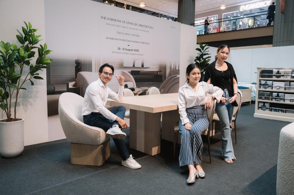 The Harmony of Living เมื่อเฟอร์นิเจอร์แบรนด์โลกมาพบไลฟ์สไตล์หรูที่ Gaysorn Amarin