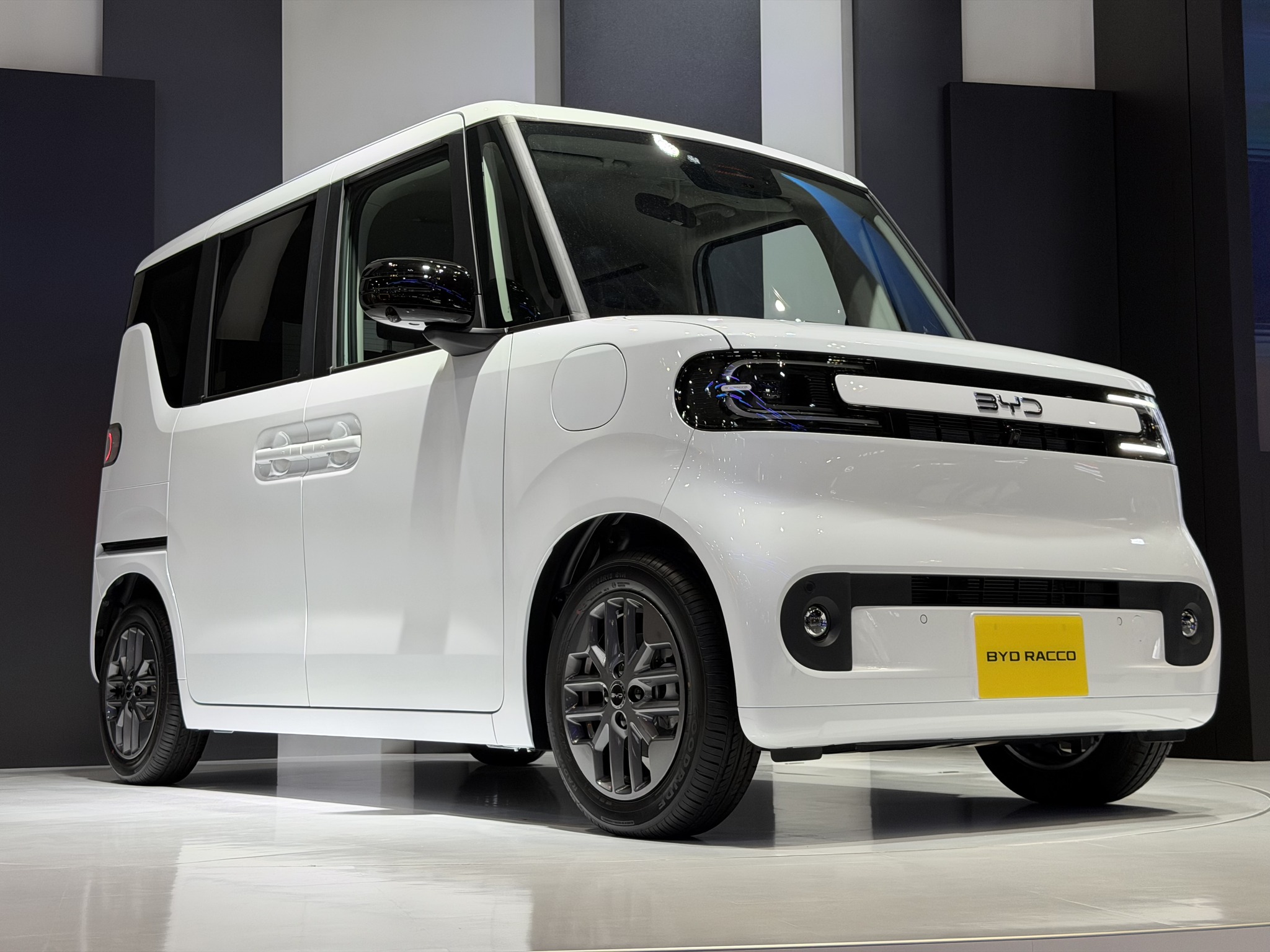 รถไฟฟ้าขนาดเล็กบุกเอเชีย BYD Racco ชน Honda Super-One และ Suzuki e-Sky