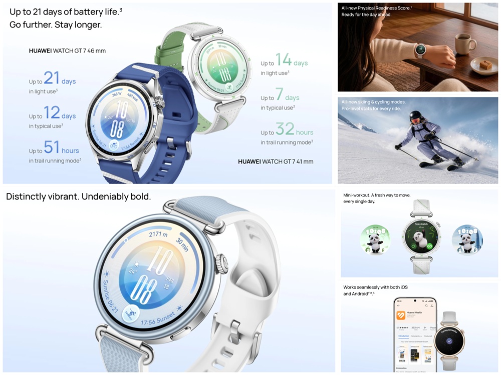 Huawei Watch GT 7 vs GT 7 Pro เลือกเรือนไหนคุ้มกว่าสำหรับกีฬาและใช้งานทุกวัน