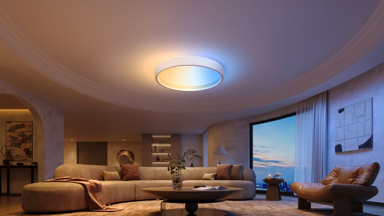 หลอดไฟเพดาน Govee Sky Ceiling Light ใช้ AI ปรับตามอารมณ์และกิจวัตร