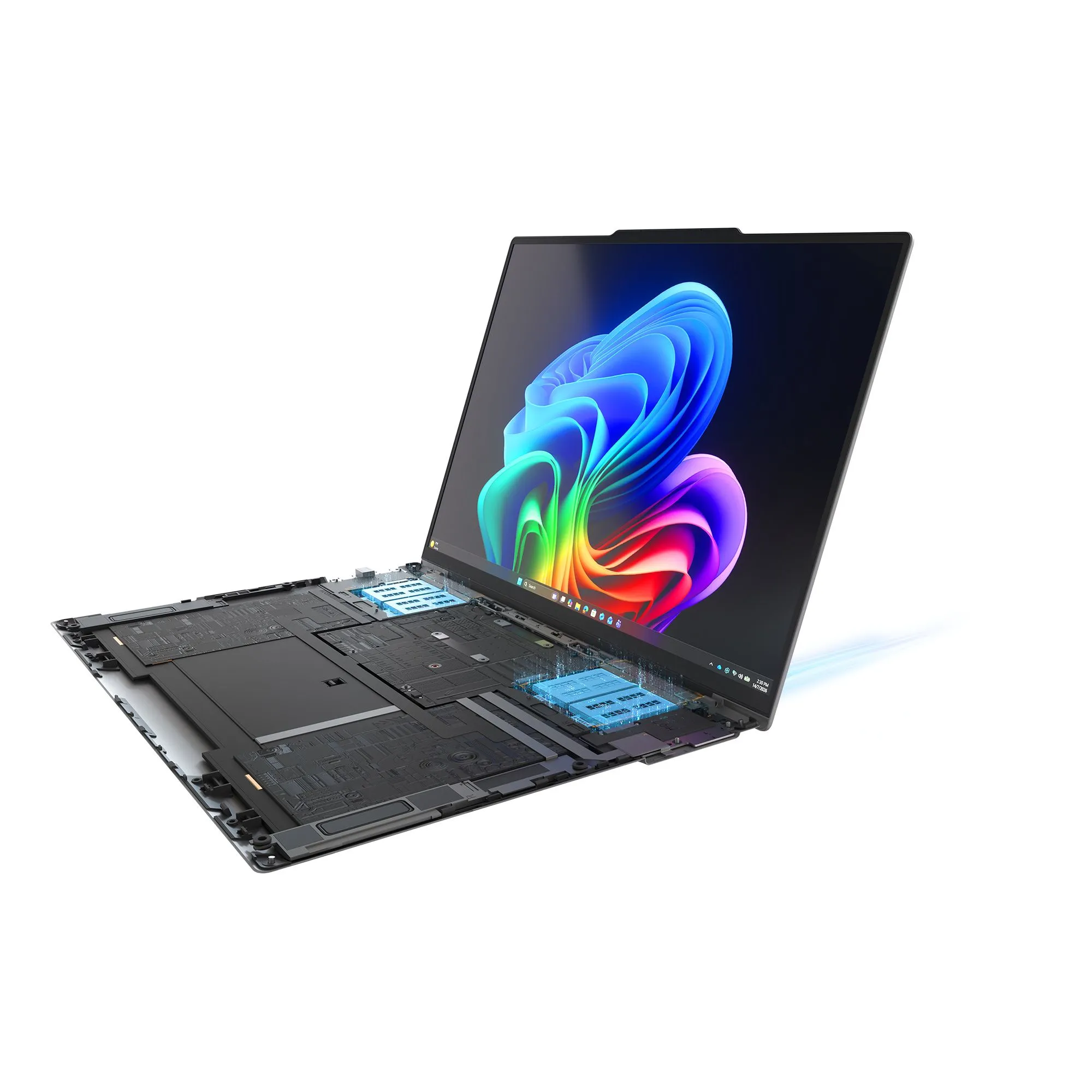 Project AeroBlade โน้ตบุ๊กไร้พัดลม 830g ที่เขย่าแนวคิดแล็ปท็อปสุดบาง