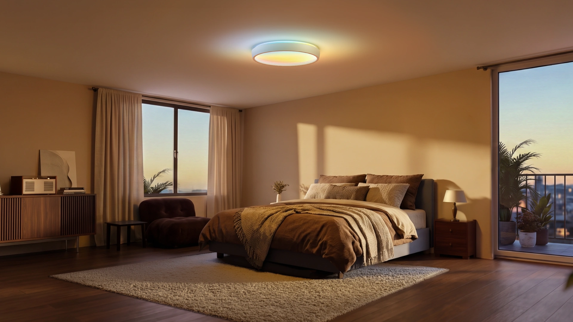 หลอดไฟเพดาน Govee Sky Ceiling Light ใช้ AI ปรับตามอารมณ์และกิจวัตร