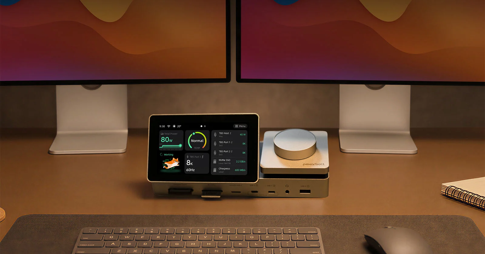 Thunderbolt 5 Dock เปลี่ยนโต๊ะทำงานสายครีเอทีฟให้เป็นเวิร์กสเตชันมือโปร