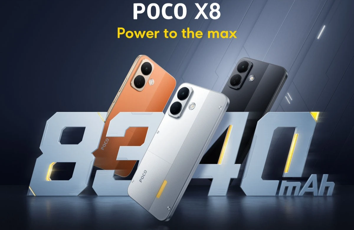 POCO X8 คู่มือเลือกมือถือสายอึด แบต 8340mAh ในงบ 11,999 บาท